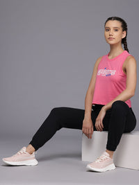 HRX by Hrithik Roshan Printed Sleeveless Lifestyle Tshirt