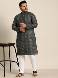 SOJANYA PLUS Men Plus Size Ethnic Motifs Printed Kurta