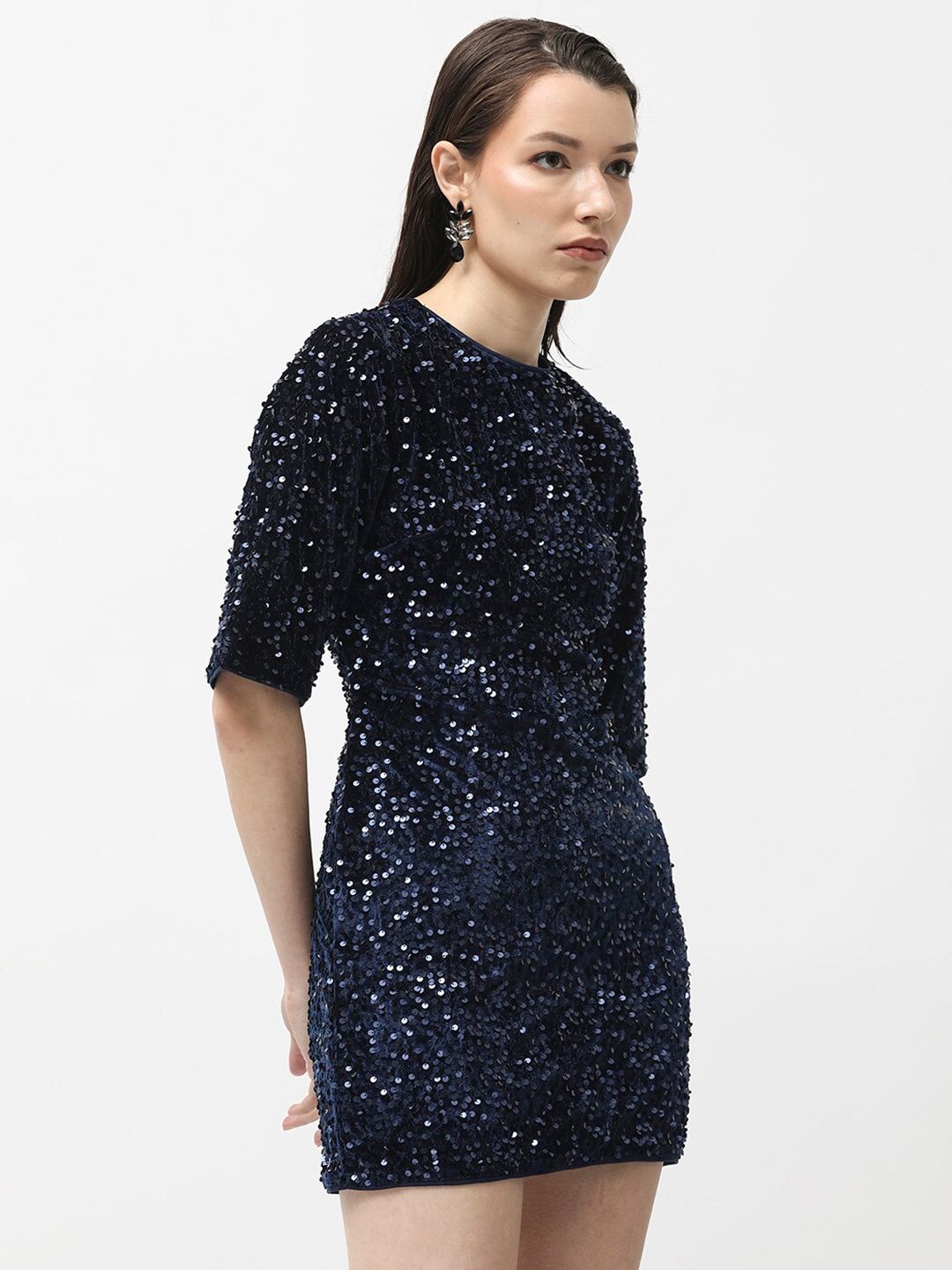 RAREISM Embellished Sheath Mini Dress