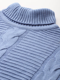 DressBerry Acrylic Cable Knit Pullover