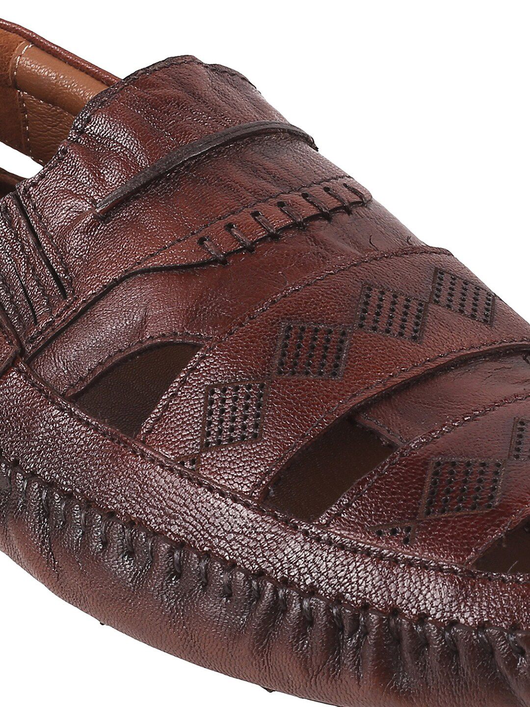 Mochi Men Leather Fisherman Sandals