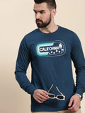 DILLINGER Typography Printed Round Neck Pure Cotton T-shirt
