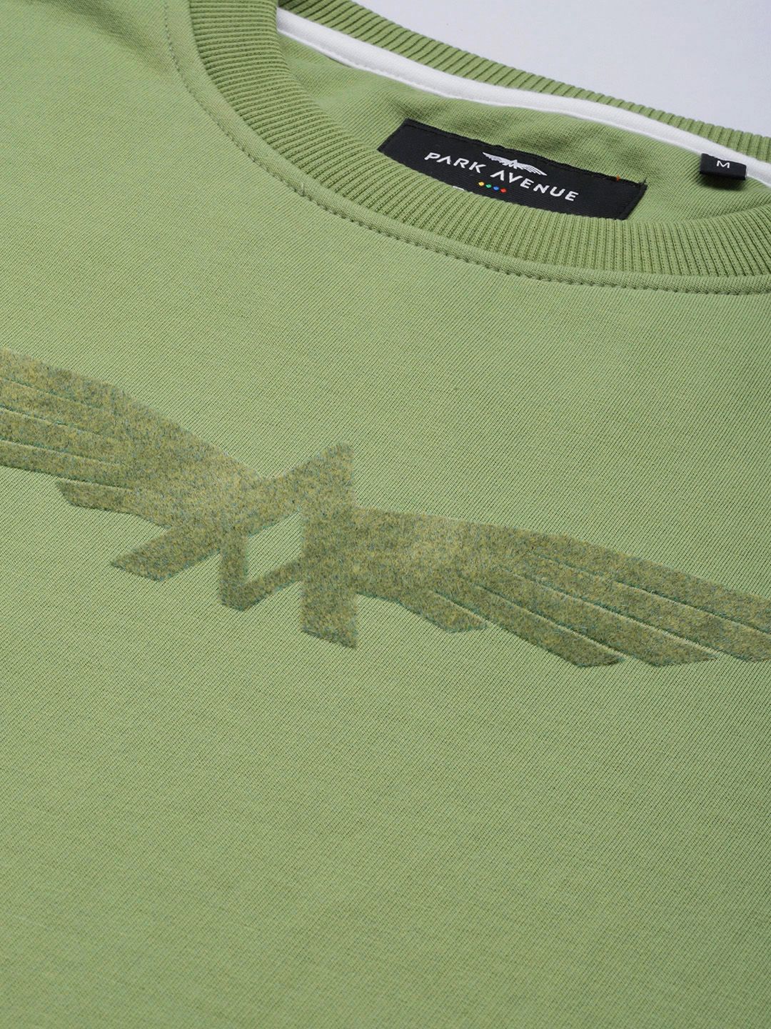 Park Avenue Brand Logo Printed Long Sleeves Sweatshirt