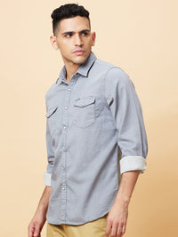 Being Human Men Slim Fit Opaque Casual Shirt
