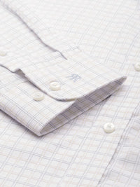 Raymond Slim Fit Checked Pure Cotton Formal Shirt