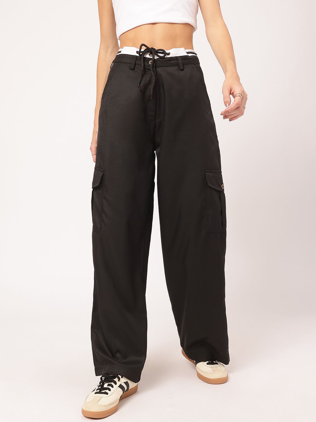 DressBerry Women Everyday Edge Relaxed Cargo
