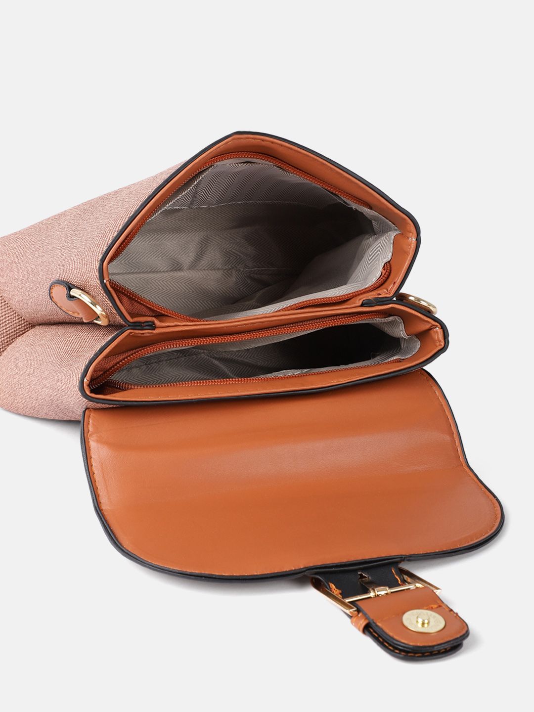 all about you Geometric Structured Satchel