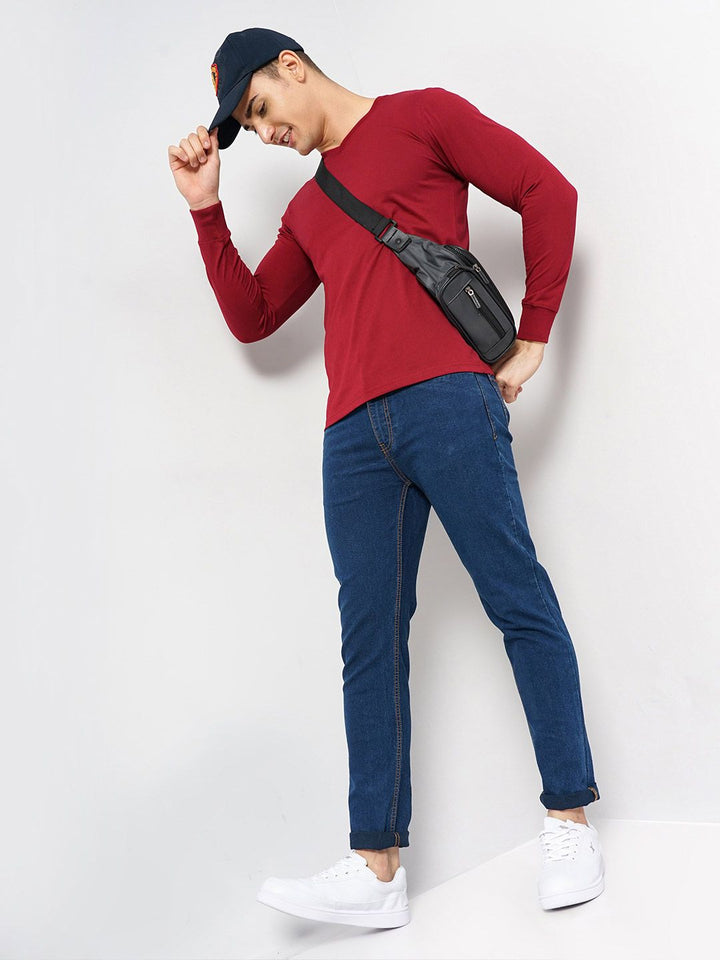 The Indian Garage Co V-Neck Casual T-shirt