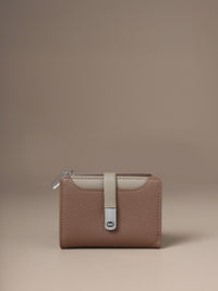 Lino Perros Women Zip Detail Two Fold Wallet