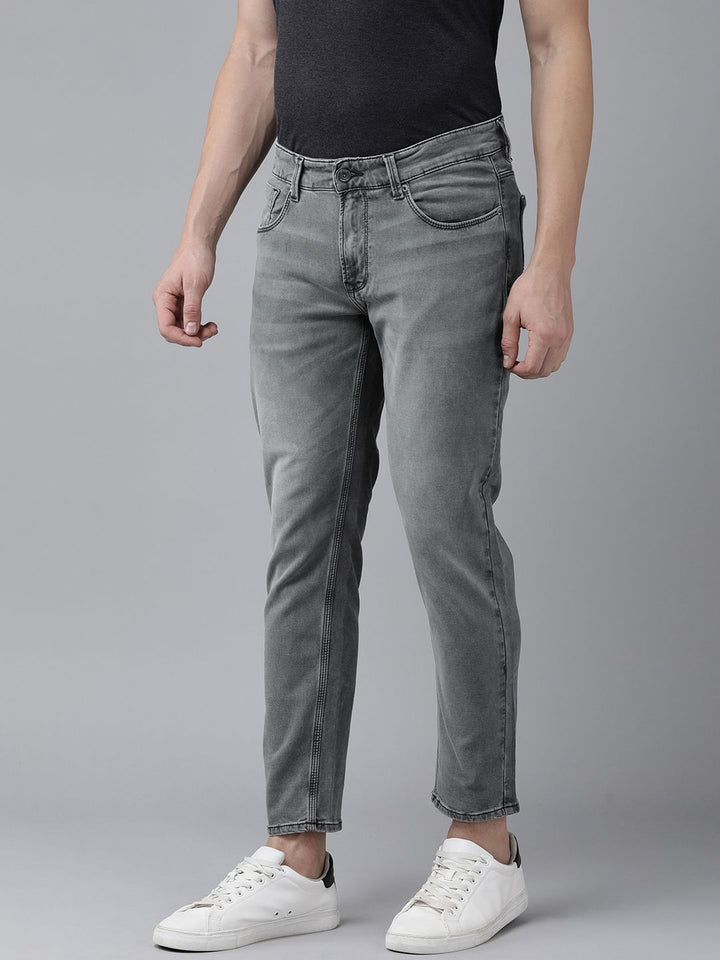SPYKAR Men Rovers Low-Rise Regular Fit Light Fade Stretchable Jeans