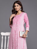 Indo Era Women Ethnic Motifs Printed Kantha Work Kurta