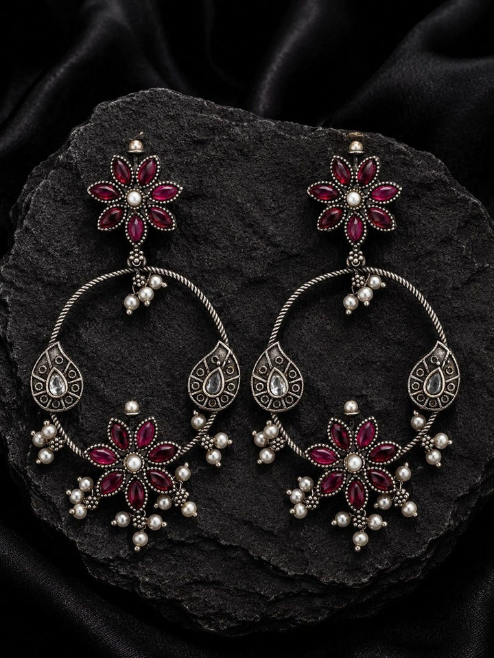 PANASH Circular Chandbalis Earrings