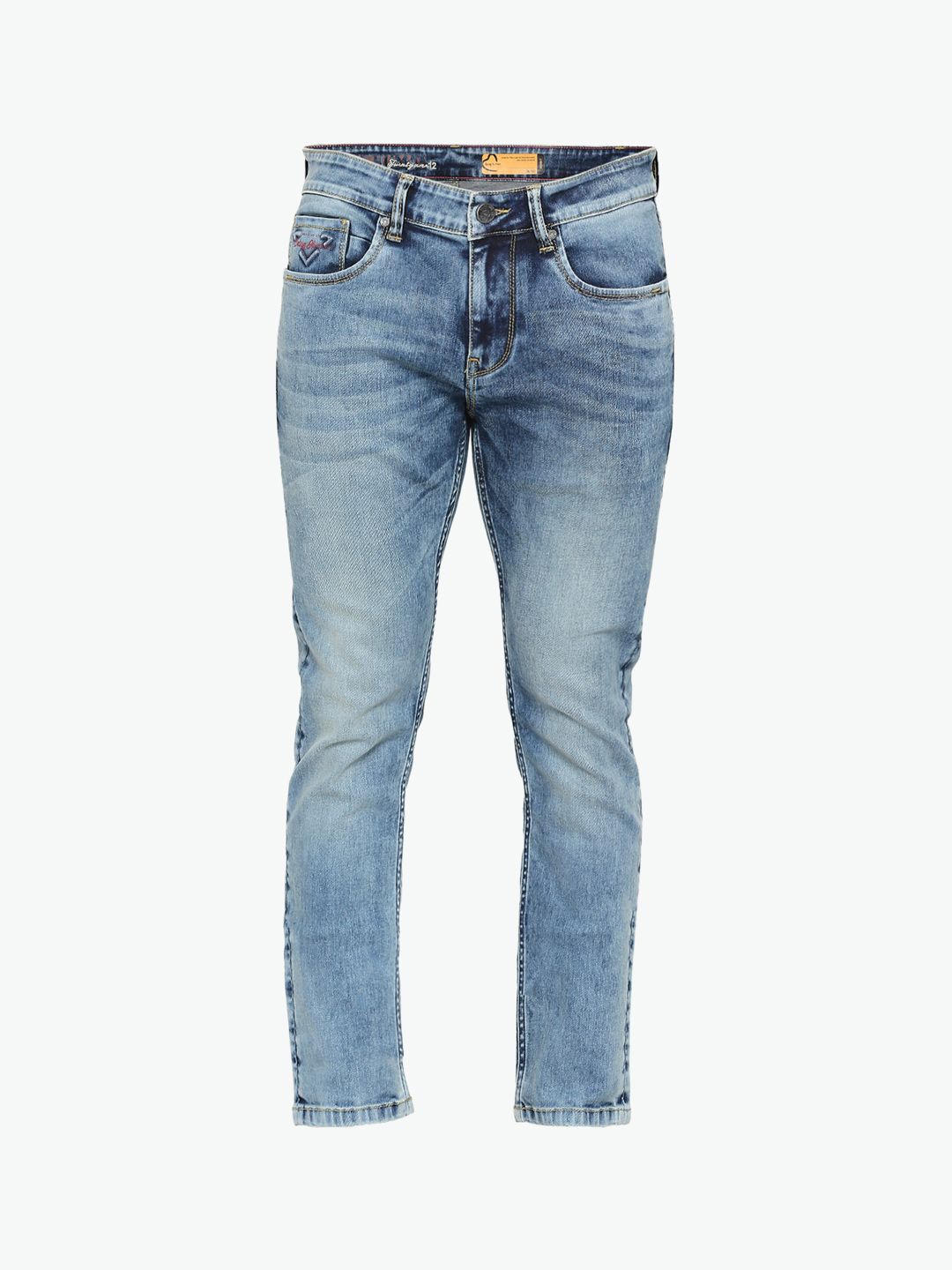 Being Human Men Low Distress Heavy Fade Skinny Fit Jeans