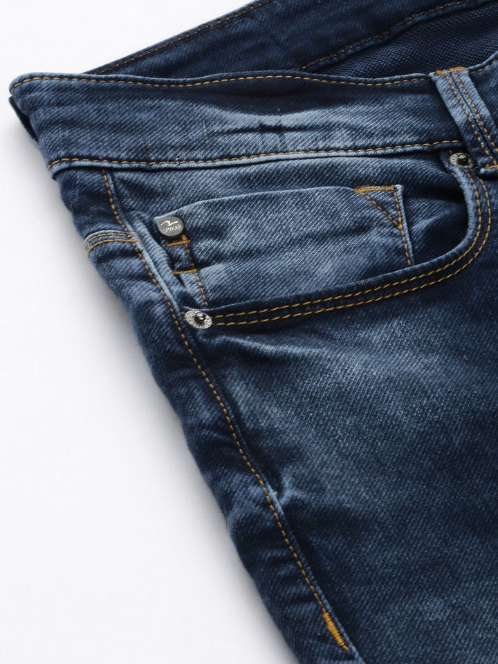 SPYKAR Men Purist Super Skinny Fit Low-Rise Heavy Fade Ankle Length Stretchable Jeans