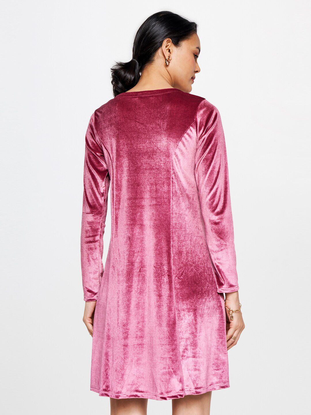 AND Pink A-Line Dress