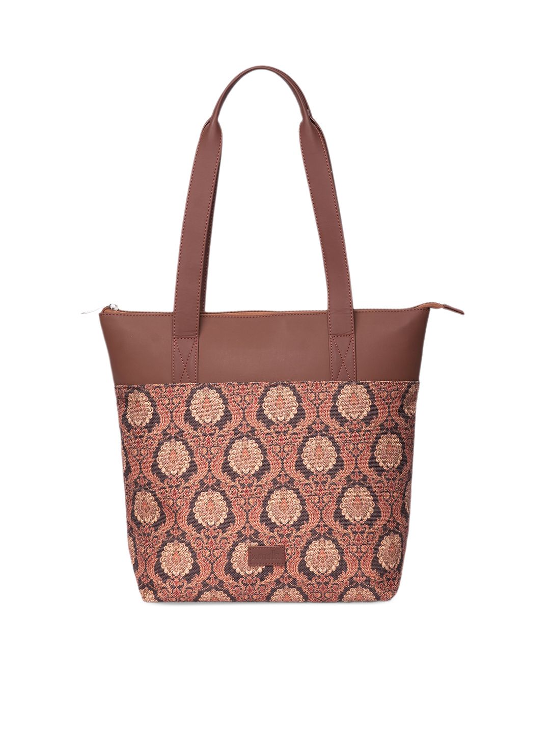ZOUK Ethnic Motifs Printed Shopper Tote Bag