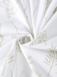 Myntra Elegant Homes White Floral 400 TC Bedsheet with 2 Pillow Covers