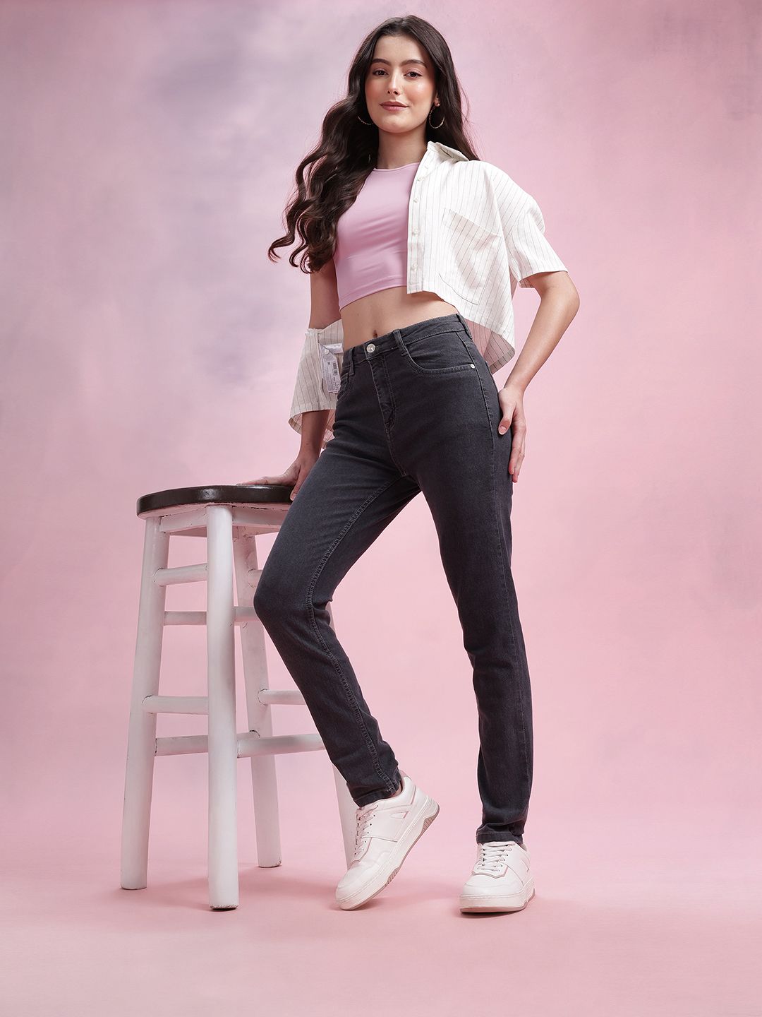 DressBerry Women Mom Fit Jeans