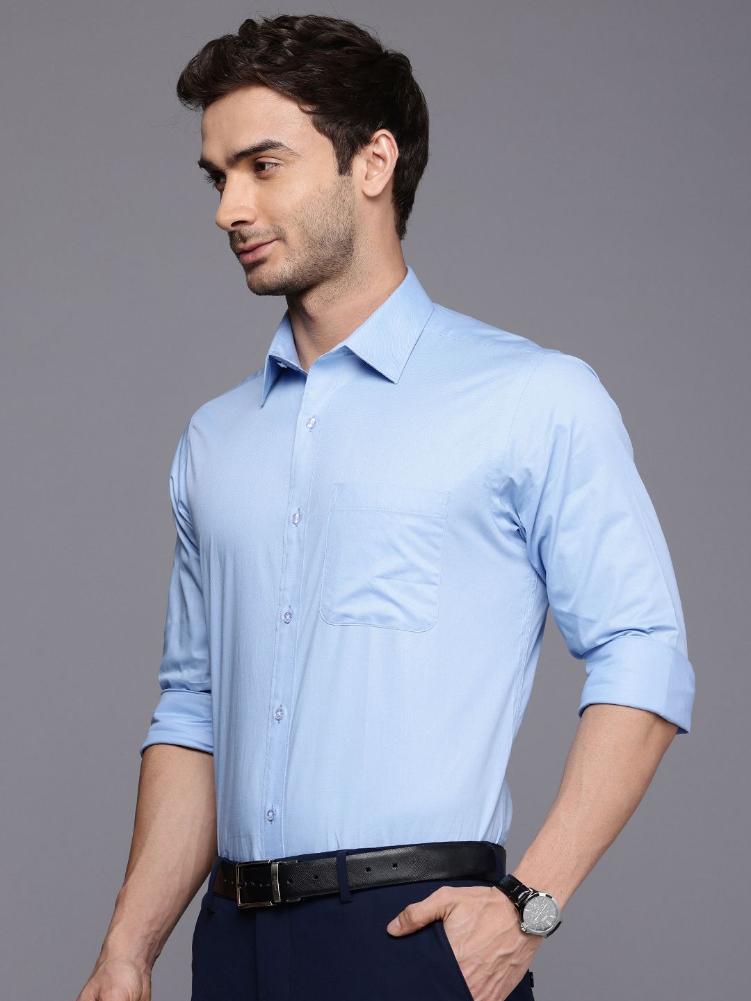 Raymond Pure Cotton Standard Fit Formal Shirt