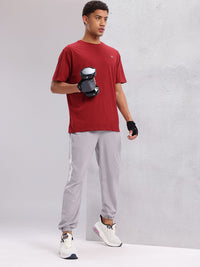 HRX by Hrithik Roshan Typography Printed Drop-Shoulder Sleeves Training  T-shirt