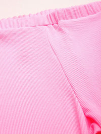 DressBerry Ribbed Shirt with Slit-Detail Trousers Co-Ords