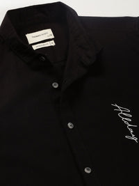 Thomas Scott Typography Printed Classic Regular Fit Casual Shirt