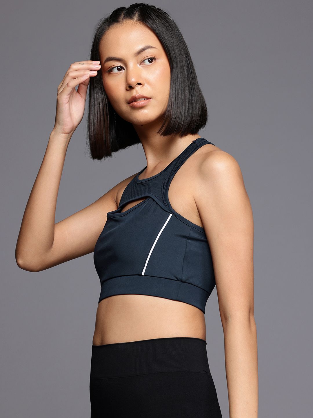 HRX by Hrithik Roshan Bra Rapid-Dry Lightly Padded Training Bra