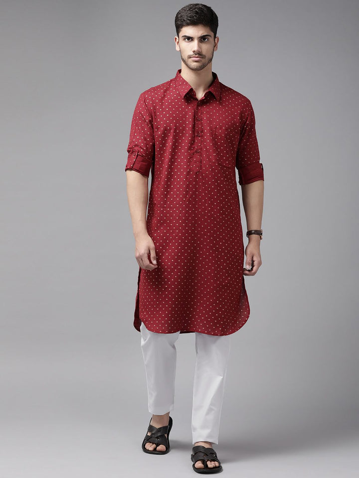 See Designs Ethnic Motifs Printed Regular Pure Cotton Kurta with Pyjamas