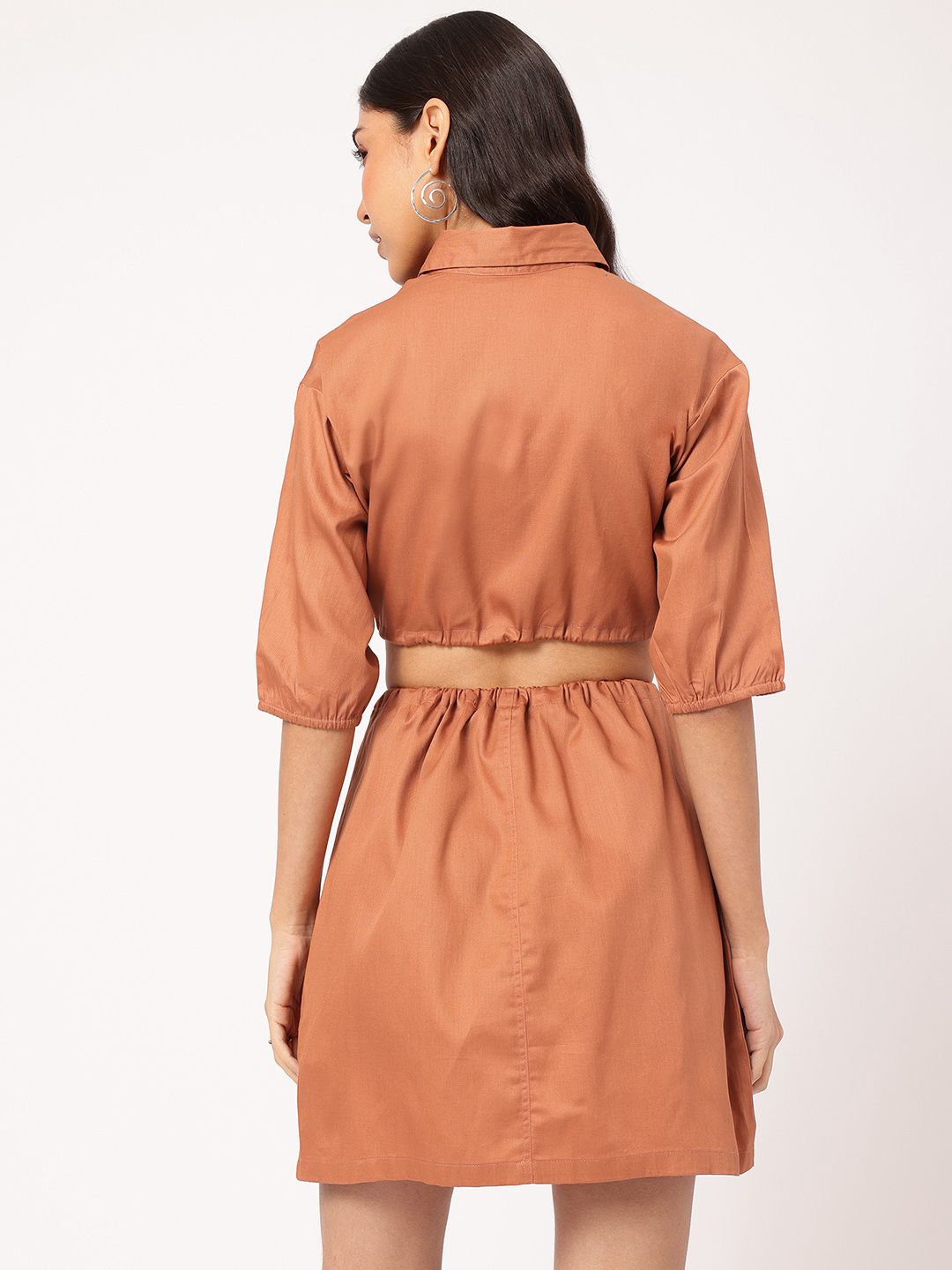 DressBerry Street Smart Styles Crop Shirt & Skirt Co-ords