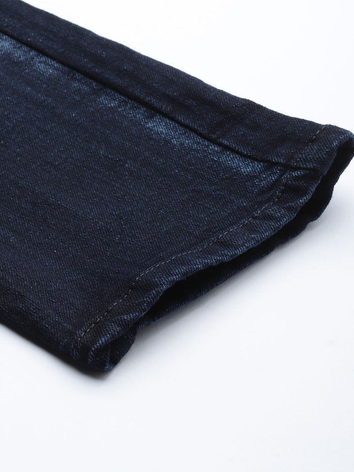 The Indian Garage Co Men Blue Skinny Fit Light Fade Stretchable Jeans