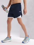 HRX by Hrithik Roshan Men Rapid-Dry Running Shorts with Inner Tights