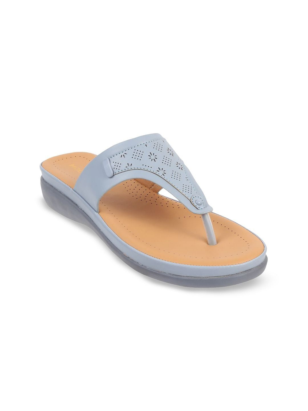 Mochi Women Blue Sandals