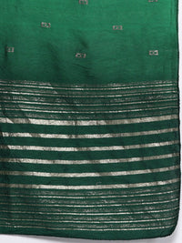 Varanga Women Green Ethnic Motifs Embroidered Kurta with Trousers & Dupatta