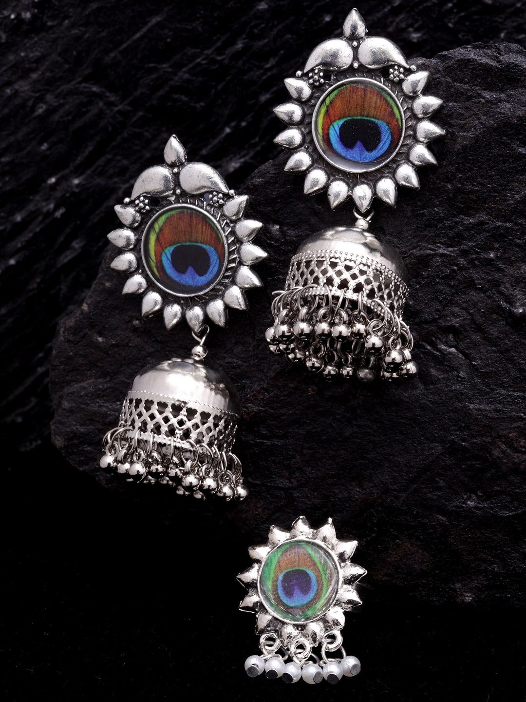 Jhumkas Beroksida Penyaduran Perak PANASH