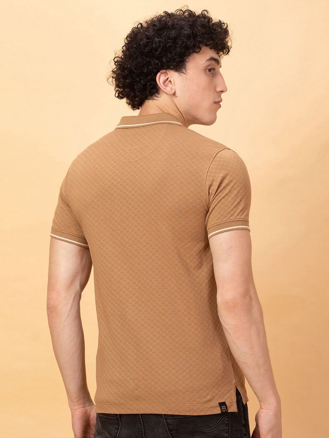 Being Human Men Polo Collar T-shirt