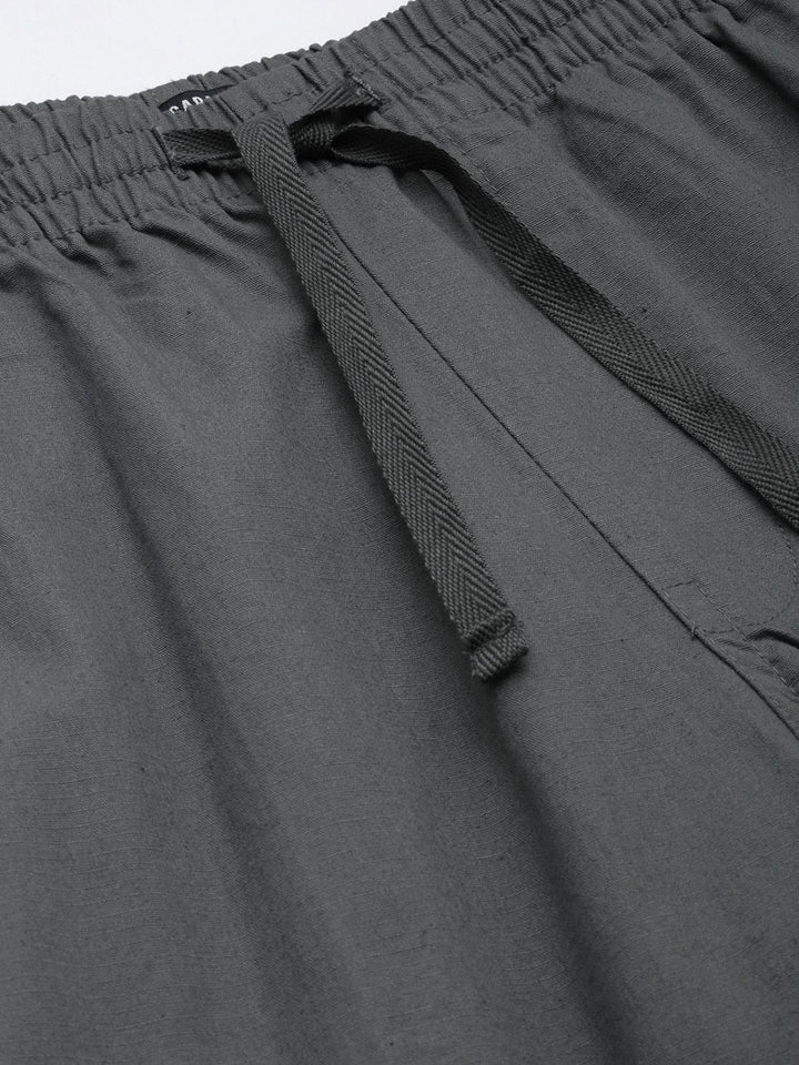 The Indian Garage Co Loose Fit Cargos Trousers