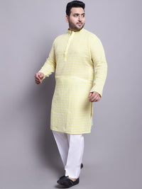 Kurta Sulam Motif Etnik SOJANYA PLUS Bersama Baju Tidur & Jaket Nehru