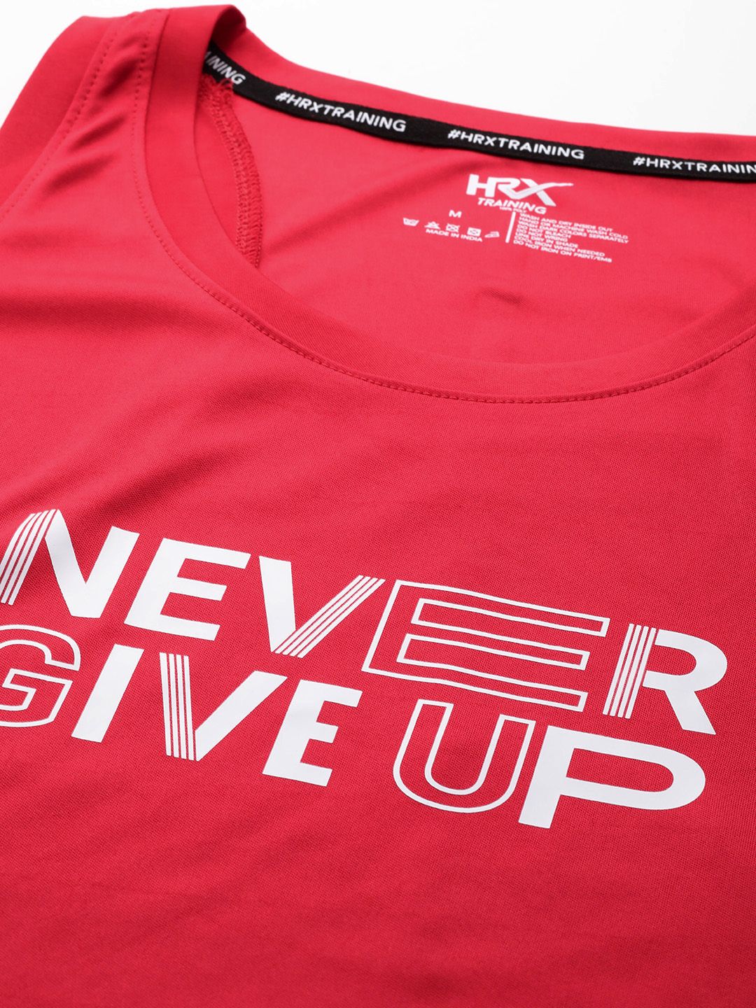 HRX by Hrithik Printed Rapid-Dry Training T-shirt