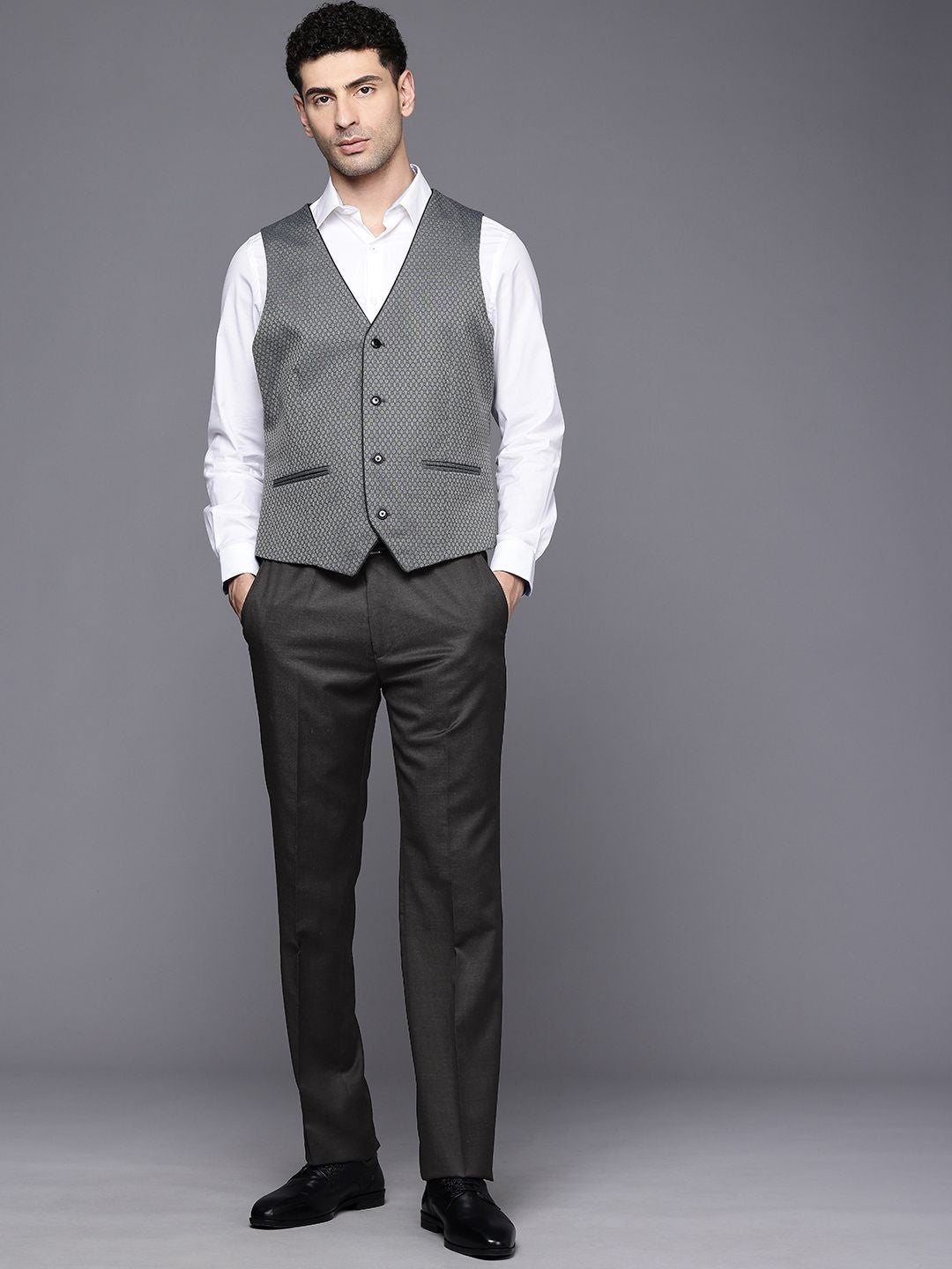 Raymond Single Breasted Contemporary Fit 3 Piece Formal Suits