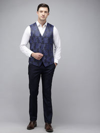 Park Avenue Single Breasted Slim Fit 3-Piece Party Wear Suit
