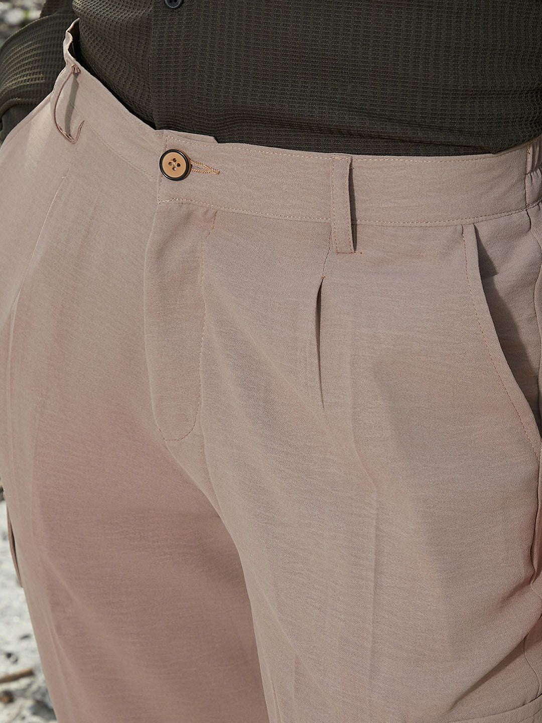 Campus Sutra Men Comfort Loose Fit Cargos Trousers