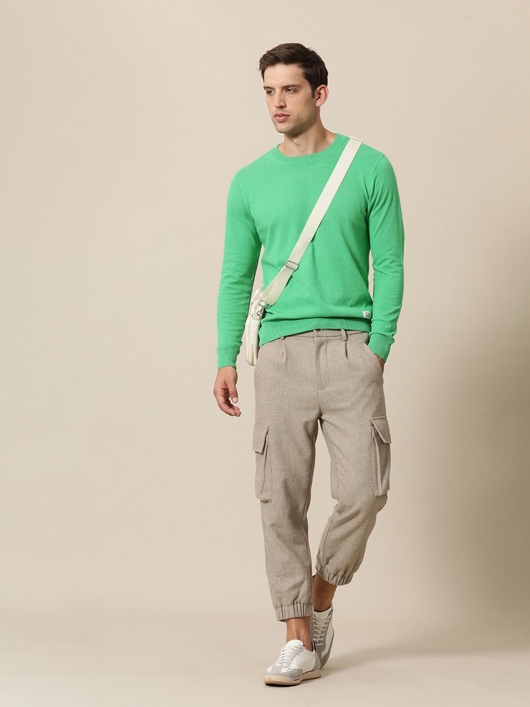 Mr Bowerbird Solid Pullover Sweater