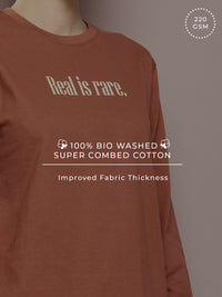 Dillinger Typography Printed Drop-Shoulder Sleeves Kapas Tulen T-Shirt Berat