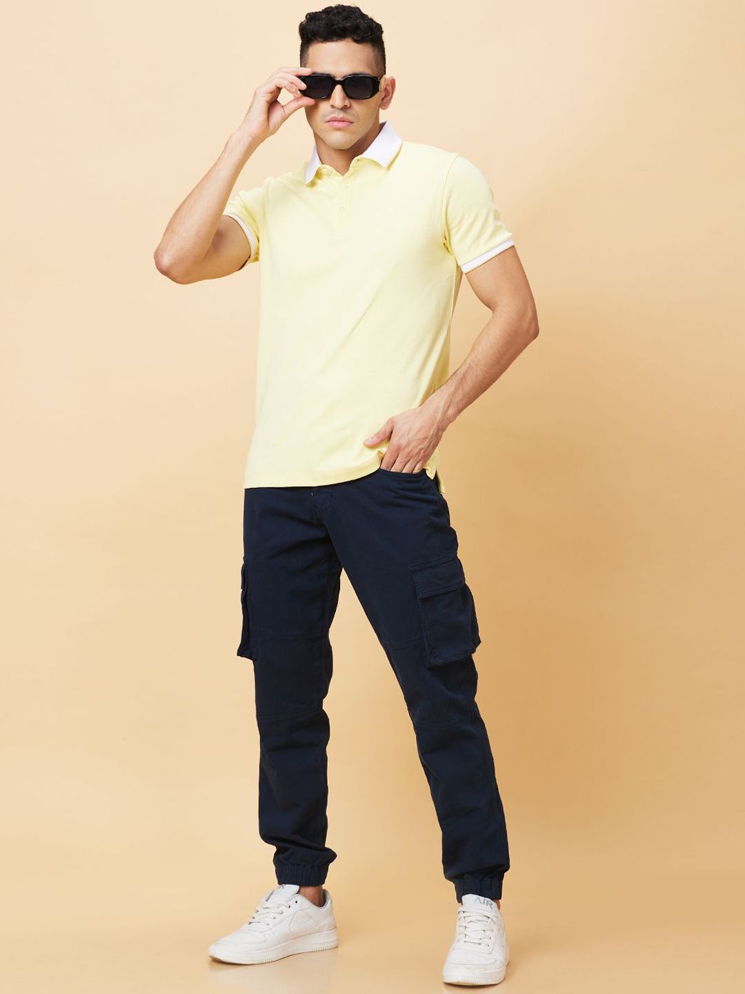 Being Human Men Slim-Fit Cargo Joggers