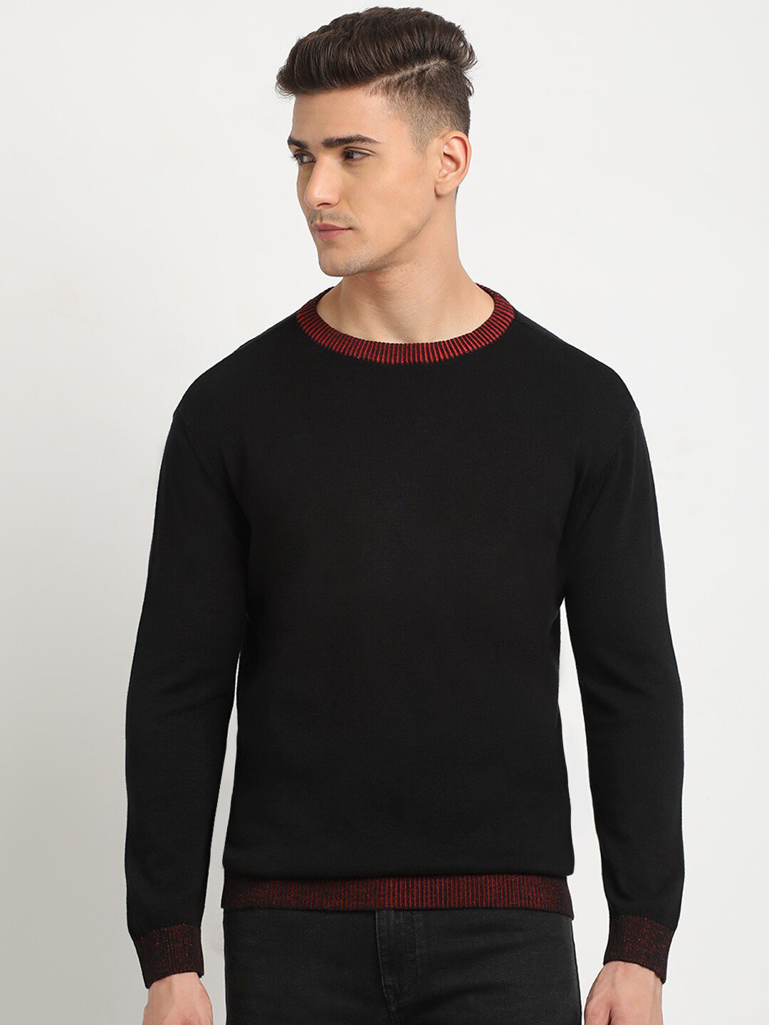 THE BEAR HOUSE Round Neck Pure Cotton Sweatshirt
