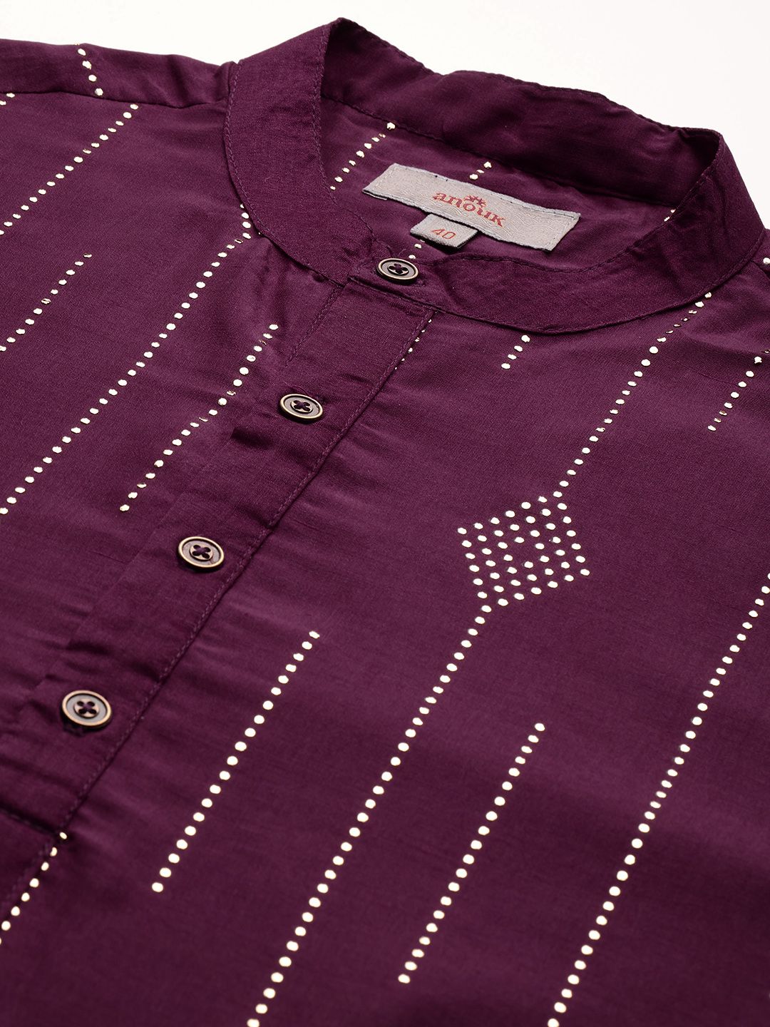 Anouk Embellished Mukaish Kurta