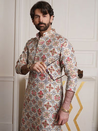 SOJANYA Men Ethnic Motifs Printed Kurta
