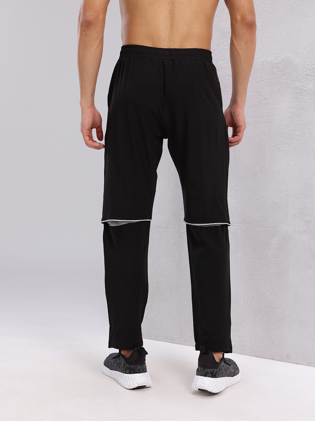 HRX by Hrithik Roshan Men Mid-Rise Rapid-Dry Running Track Pants