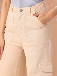 all about you Women Wide Leg High-Rise Stretchable Jeans