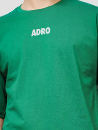 ADRO Men Graphic Printed Drop-Shoulder Sleeves Cotton Oversized T-Shirt